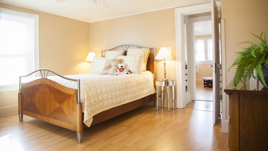 A clean bedroom